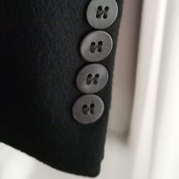 'FENZIA' 100% Cashmere Single breasted Jacket Size 42R Flawless EUC - Picture 4 of 15